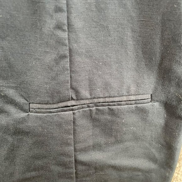 Orvis Womens Jacket Blue Linen Cotton Button Front Size 16 - Picture 4 of 9